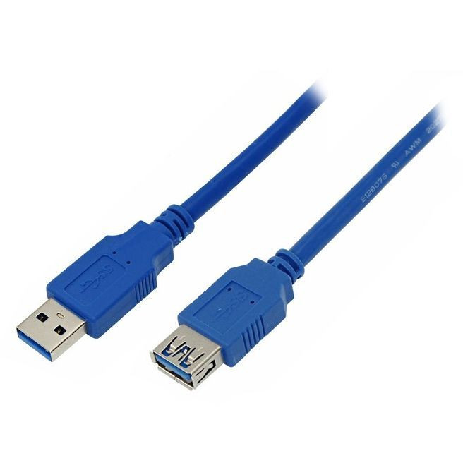 Кабель-удлинитель USB 3.0 AM --> AF (0.75м)  Rexant [18-1612]