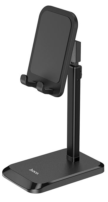 Держатель для смартфона, планшета настольный  hoco PH27 "Stable" Black