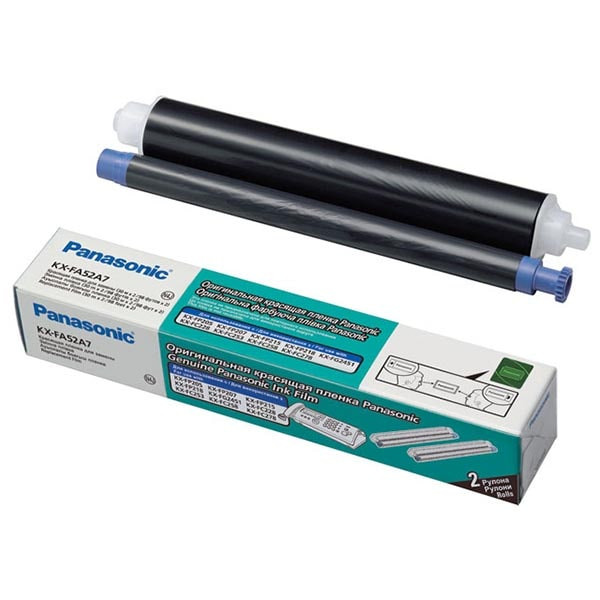 Термопленка для факсов [KX-FA52A7] Panasonic (o) для Panasonic KX-FP205, KX-FP207, KX-FP215, KX-FP218, FG-2451 (2 х 30м)